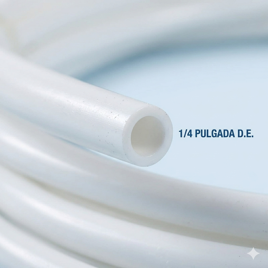 MANGUERA ECOFILTER 1/4 - 6.3MM X METRO