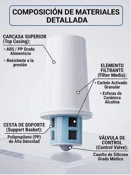 CARTUCHO REPUESTO JARRA FILTRANTE GRIVAL