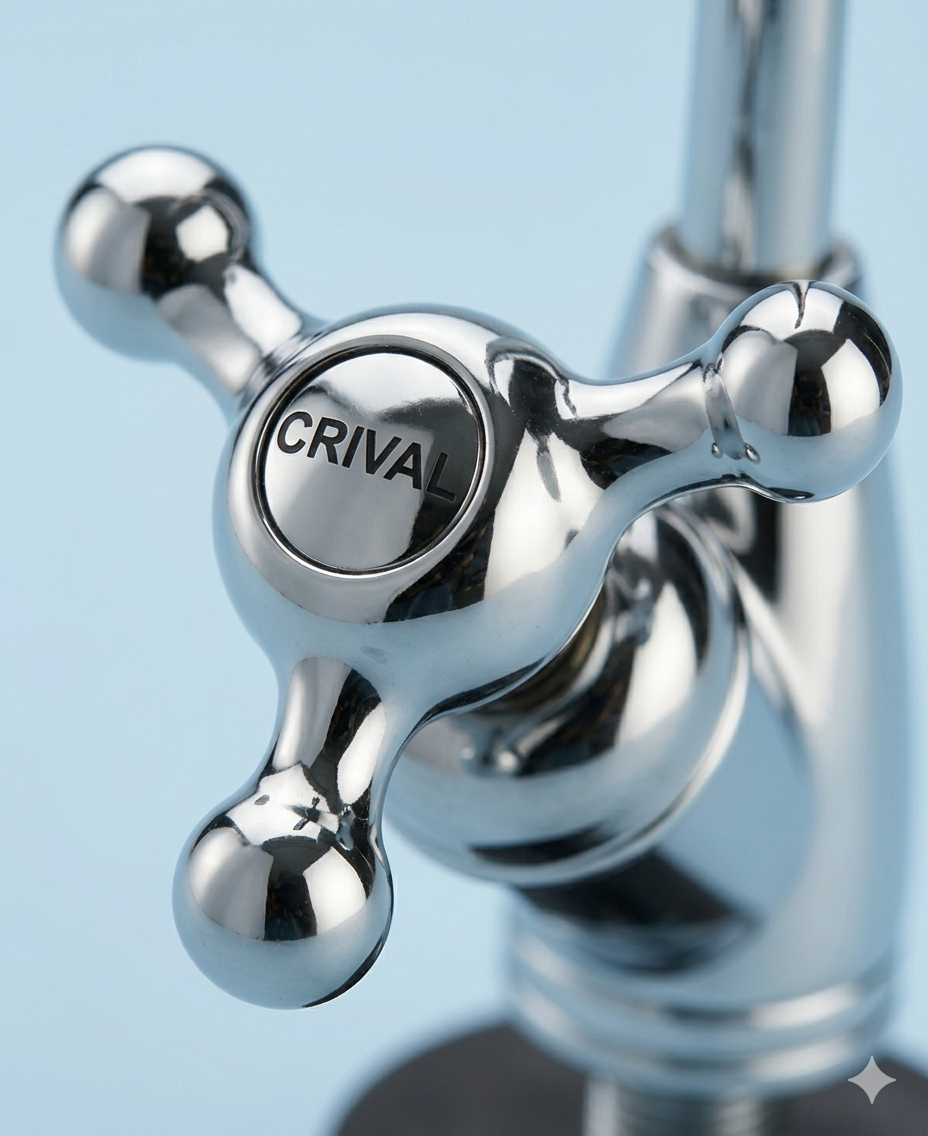 LLAVE CONEXION A FILTRO CROMADA GRIVAL