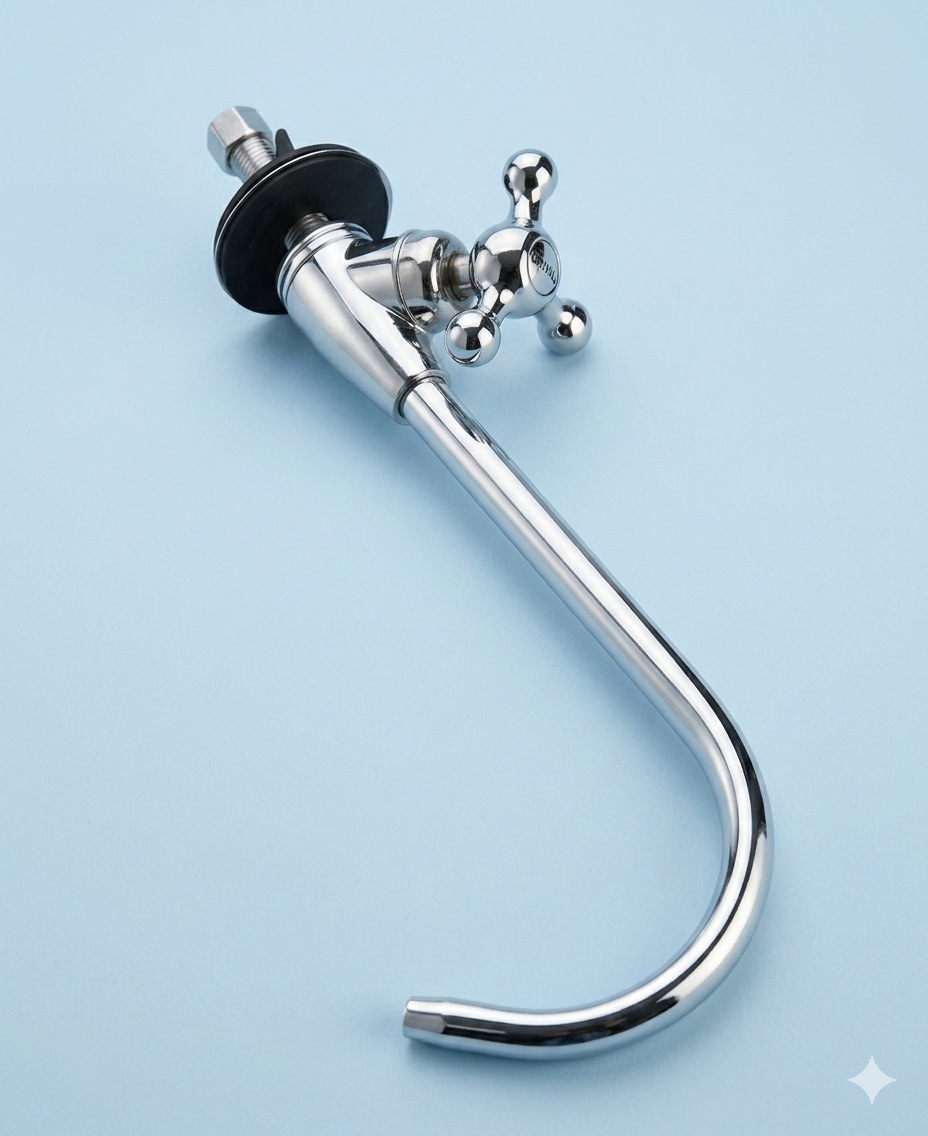 LLAVE CONEXION A FILTRO CROMADA GRIVAL