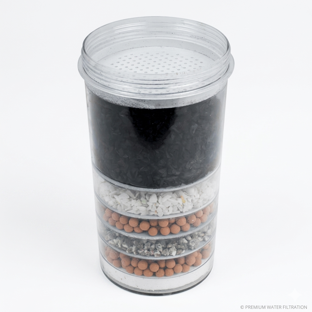 FILTRO MULTICAPAS ROSCADO PARA DISPENSADOR DE AGUA 12 LTS